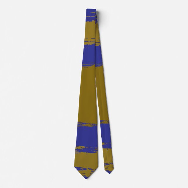 Gravata Azul Regal Casual Elegante (Frente)