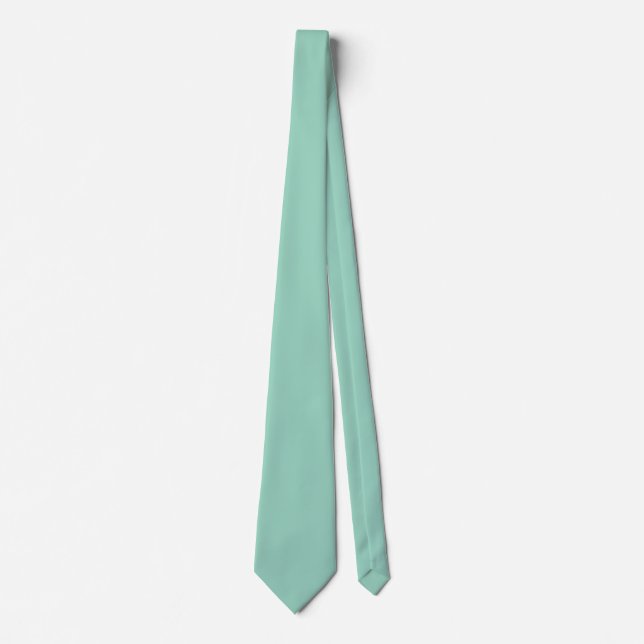 Gravata Azul Soft - Acessório Moderno para Cavalhe (Frente)