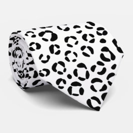 Gravata B&W Impressão Animal Sherpa Blanket