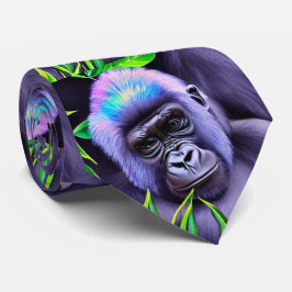 Gravata Baby Gorilla Pattern