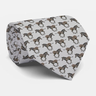 Gravata Baby Zebra Frenzy Tie (Cinza clara)