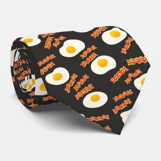 Gravata Bacon e Ovos (Rolled)