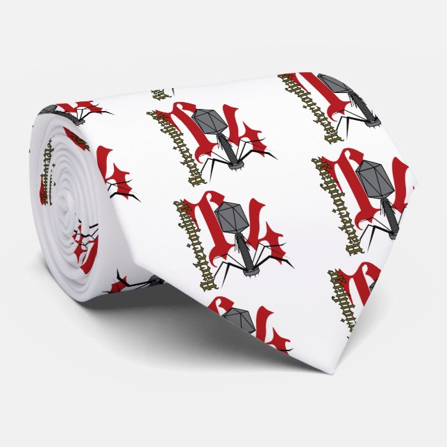 Gravata Bacteriófago T4 (Rolled)