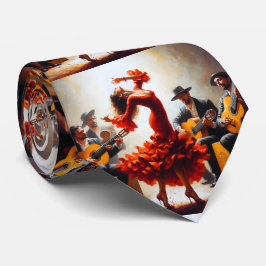Gravata Bailarino de Flamenco Banda de Música Espanhola 