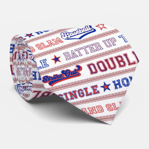Gravata Ball Stitch - Baseball