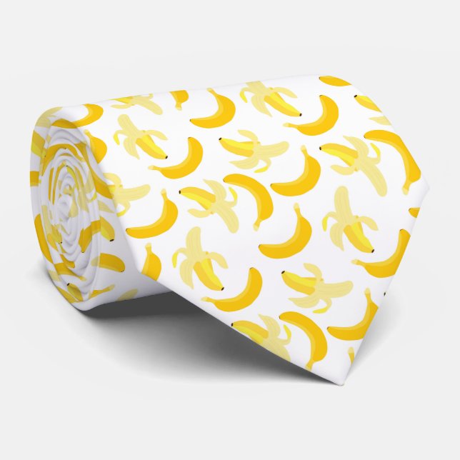 Gravata Banana fruit pattern (Rolled)