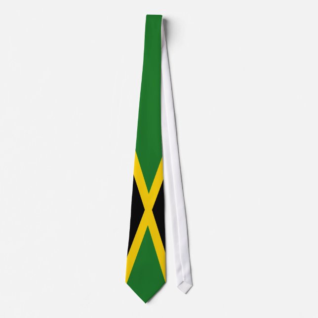 Gravata Bandeira 2 de Jamaica (Frente)