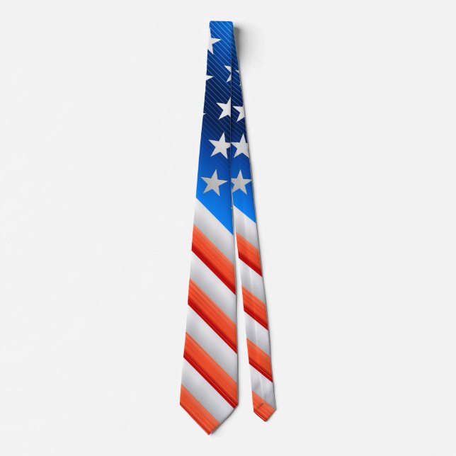 Gravata Bandeira Americana (Frente)