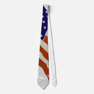 Gravata Bandeira Americana
