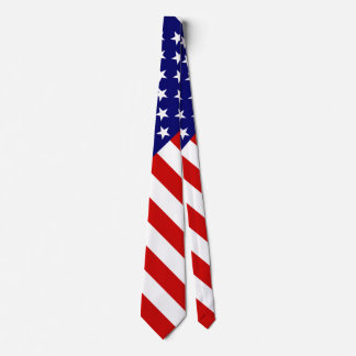 Gravata Bandeira americana