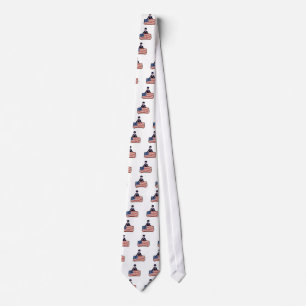 Gravata bandeira americana betsy ross