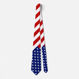 Gravata Bandeira Americana Patriótica Legal
