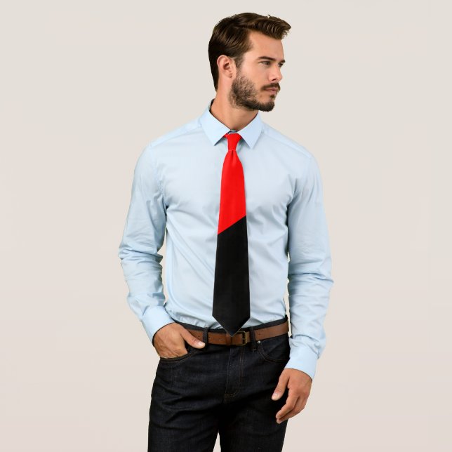 Gravata Bandeira Anarquista (Anarquismo) (In Situ)