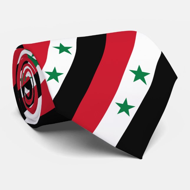 Gravata Bandeira antiga da Síria (Rolled)