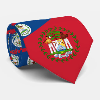 Gravata Bandeira Belizana e Casaco de Armas, Belize