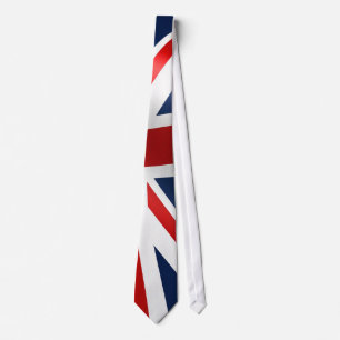 Gravata Bandeira BRITÂNICA para o laço dos homens