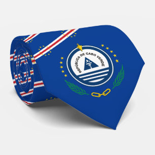 Gravata Bandeira cabo-verdiana e emblema nacional, Cabo Ve