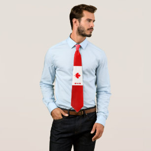 Gravata Bandeira canadense