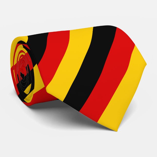 Gravata Bandeira da Alemanha (Rolled)