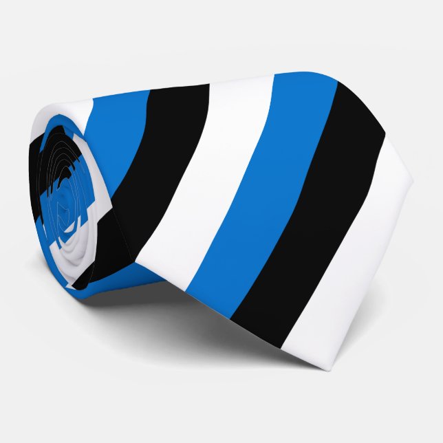 Gravata Bandeira da Estônia (Rolled)