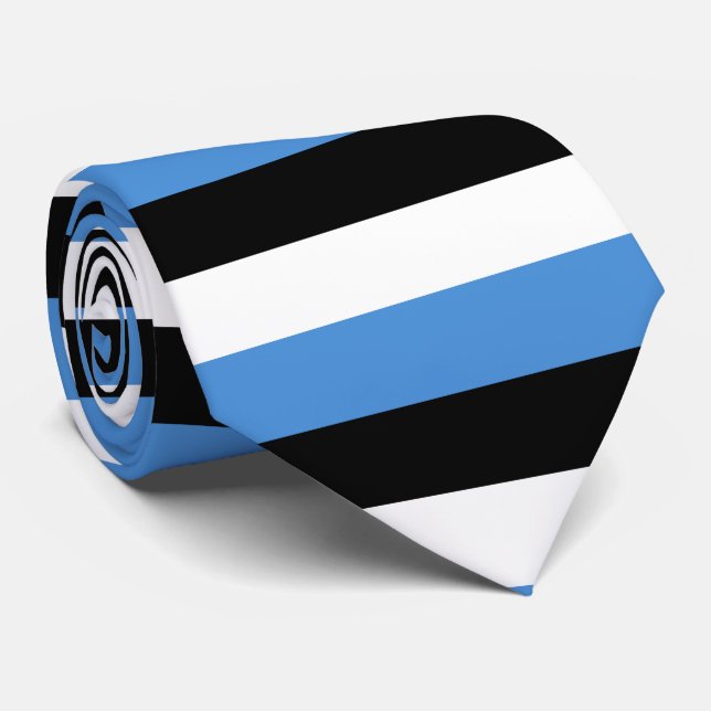 Gravata Bandeira da Estônia (Rolled)