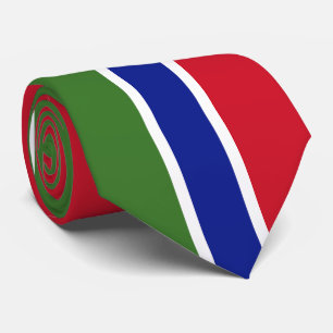 Gravata Bandeira da Gâmbia