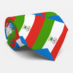 Gravata Bandeira da Guiné Equatorial
