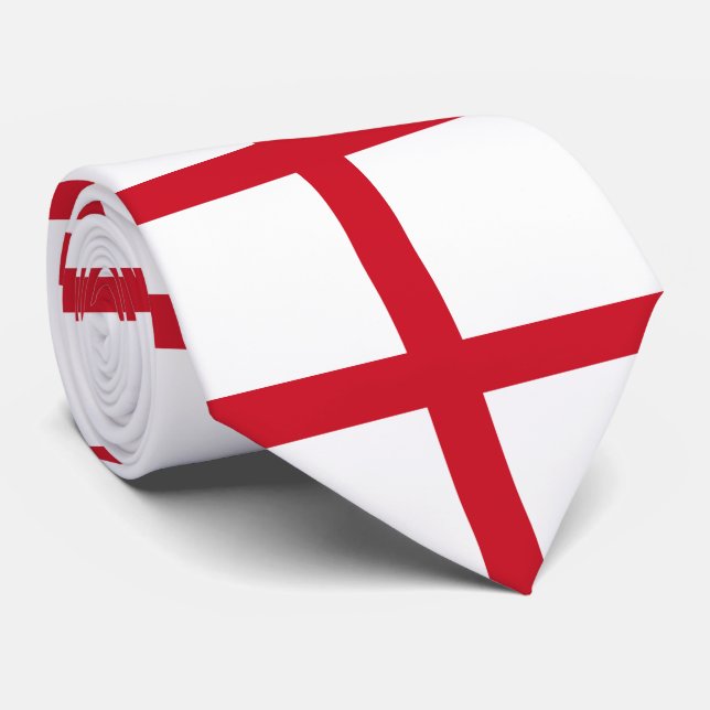 Gravata Bandeira da Inglaterra (Rolled)