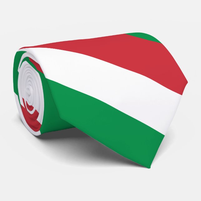 Gravata Bandeira da Itália (Rolled)