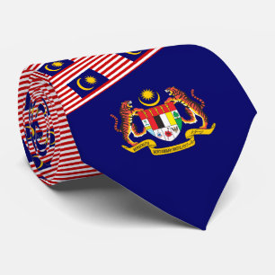 Gravata Bandeira da Malásia e Casaco de Armas, Bandeira da