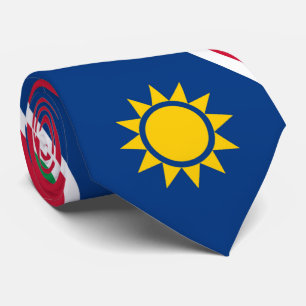 Gravata Bandeira da Namíbia