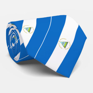 Gravata Bandeira da Nicarágua