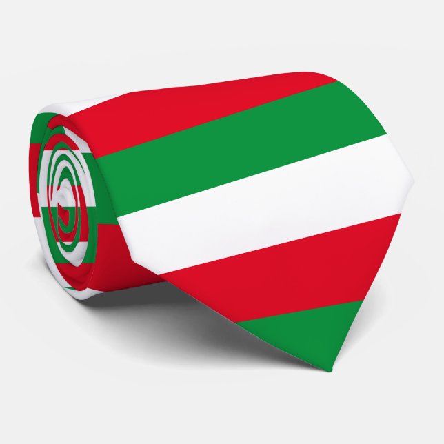 Gravata Bandeira da Renânia do Norte-Vestefália Tie (Rolled)