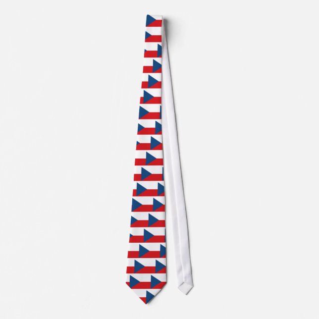 Gravata Bandeira da República Checa (Frente)