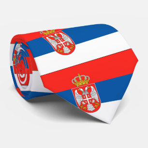Gravata Bandeira da Sérvia