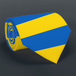 Gravata Bandeira da Ucrânia<br><div class="desc">Cores de bandeira da Ucrânia</div>