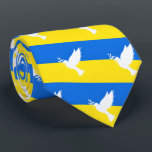 Gravata Bandeira da Ucrânia - Dove of Peace - Peace<br><div class="desc">Bandeira da Ucrânia - Vara da Paz - Liberdade - Apoio à Paz - Solidariedade - Bandeira Ucraniana - Forte Junto - Vitória da Liberdade! Vamos faz do mundo um lugar melhor - todos juntos! Um mundo melhor começa - depende - precisa de você também! Você pode transferir para mais...</div>