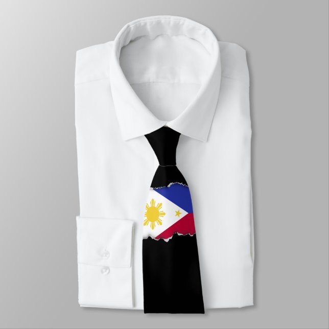 Gravata Bandeira das Filipinas (Amarrado)