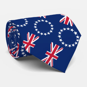 Gravata Bandeira das Ilhas Cook