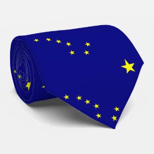 Gravata Bandeira de Alaska