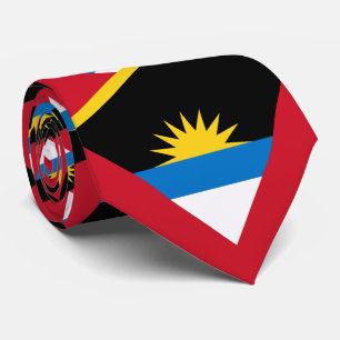 Gravata Bandeira de Antígua e Barbuda, Antíguan Barbudan