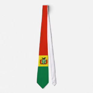 Gravata Bandeira de Bolívia
