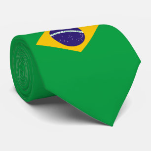 Gravata Bandeira de Brasil