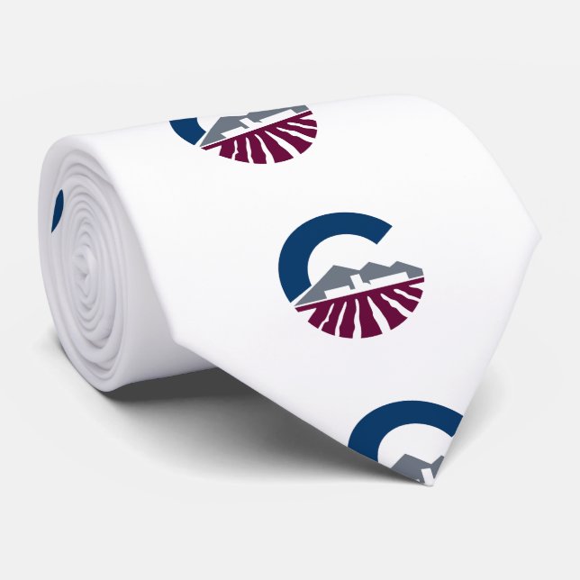 Gravata Bandeira de Chandler, Arizona (Rolled)