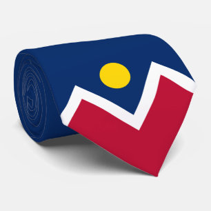 Gravata Bandeira de Denver (Colorado, EUA)