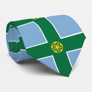 Gravata Bandeira de Derbyshire