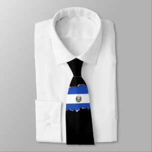 Gravata Bandeira de El Salvador