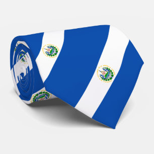 Gravata Bandeira de El Salvador