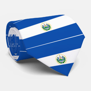 Gravata Bandeira de El Salvador