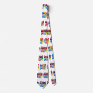 Gravata Bandeira de Havaí das prancha